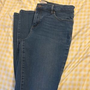 LOFT Women's Dark Blue Skinny Jeans